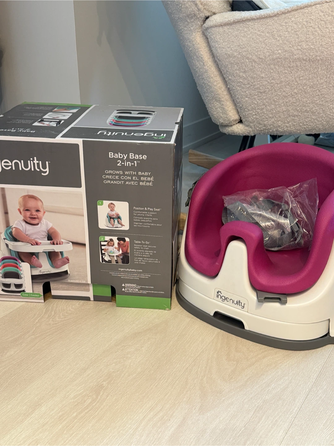 Ingenuity Baby Base 2-in-1 Seat - photo 2