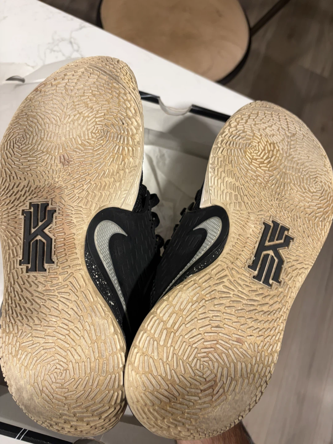 Nike Kyrie Low 2 Black Basketball Shoes - photo 3