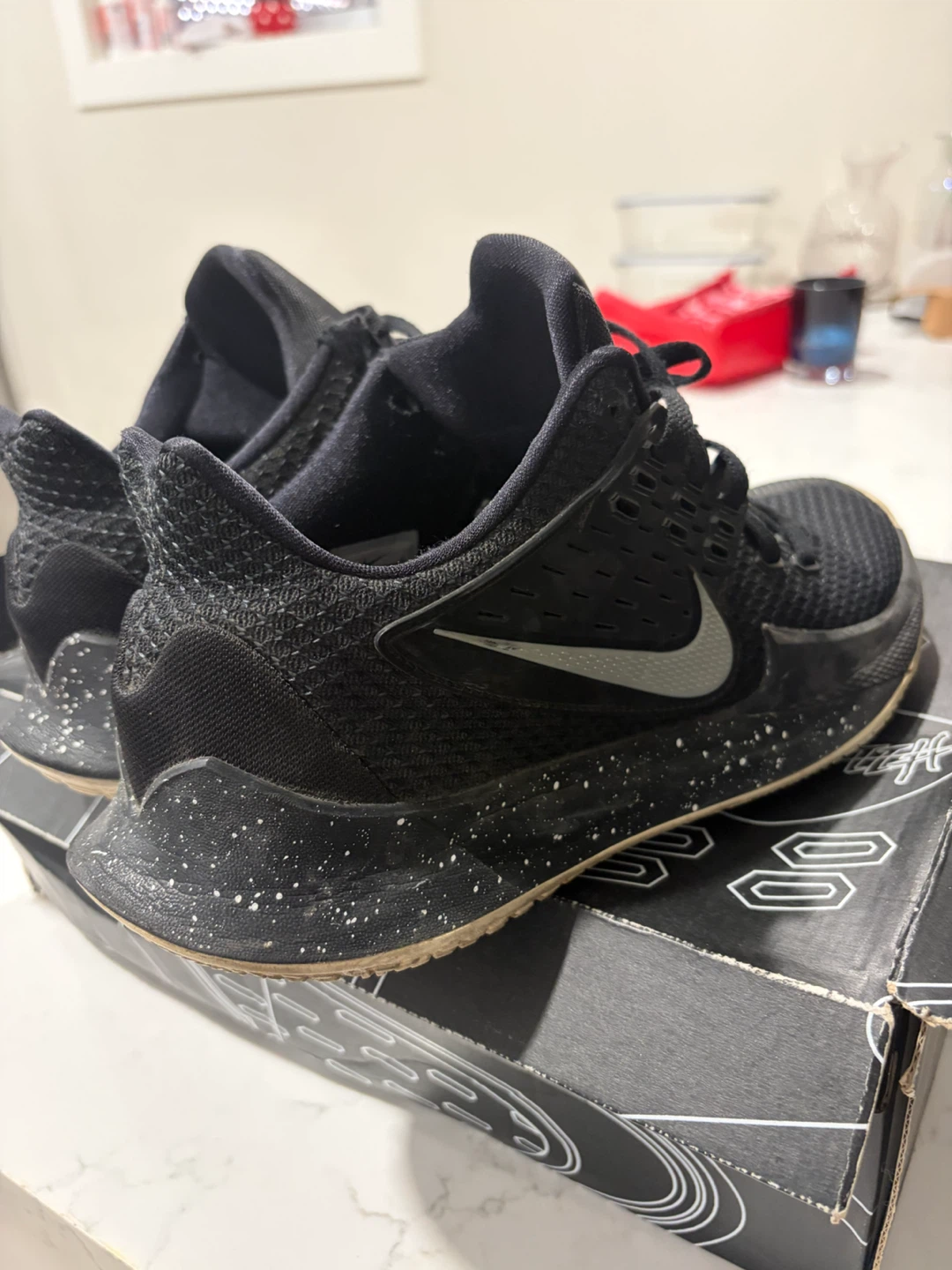 Nike Kyrie Low 2 Black Basketball Shoes - photo 4