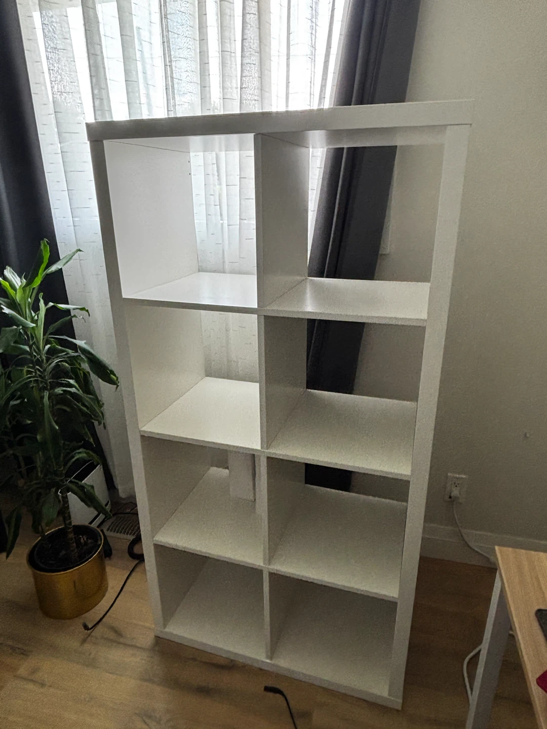 White 8-Cube Storage Shelf (2) - photo 2