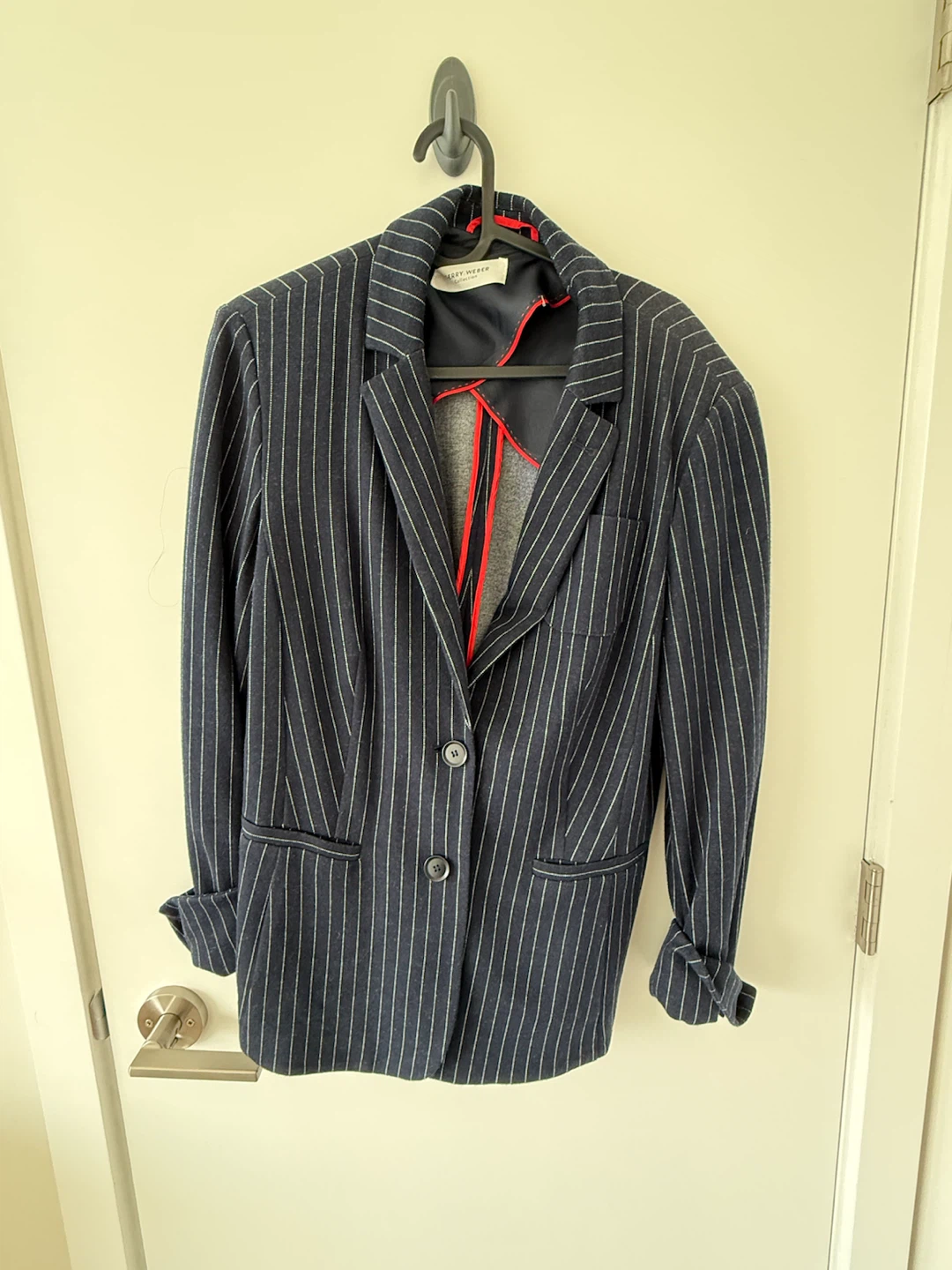 Gerry Weber Collection Navy Pinstripe Blazer