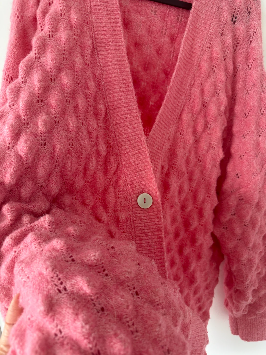 MNG Pink Knit Cardigan - photo 3