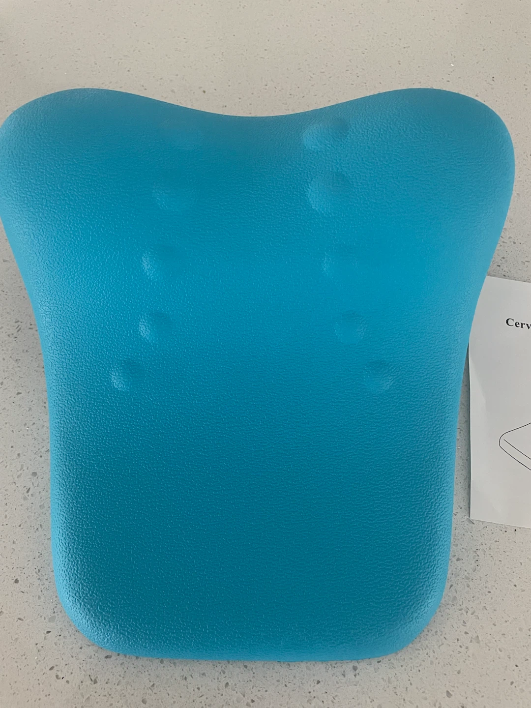 Blue Cervical Traction Pillow