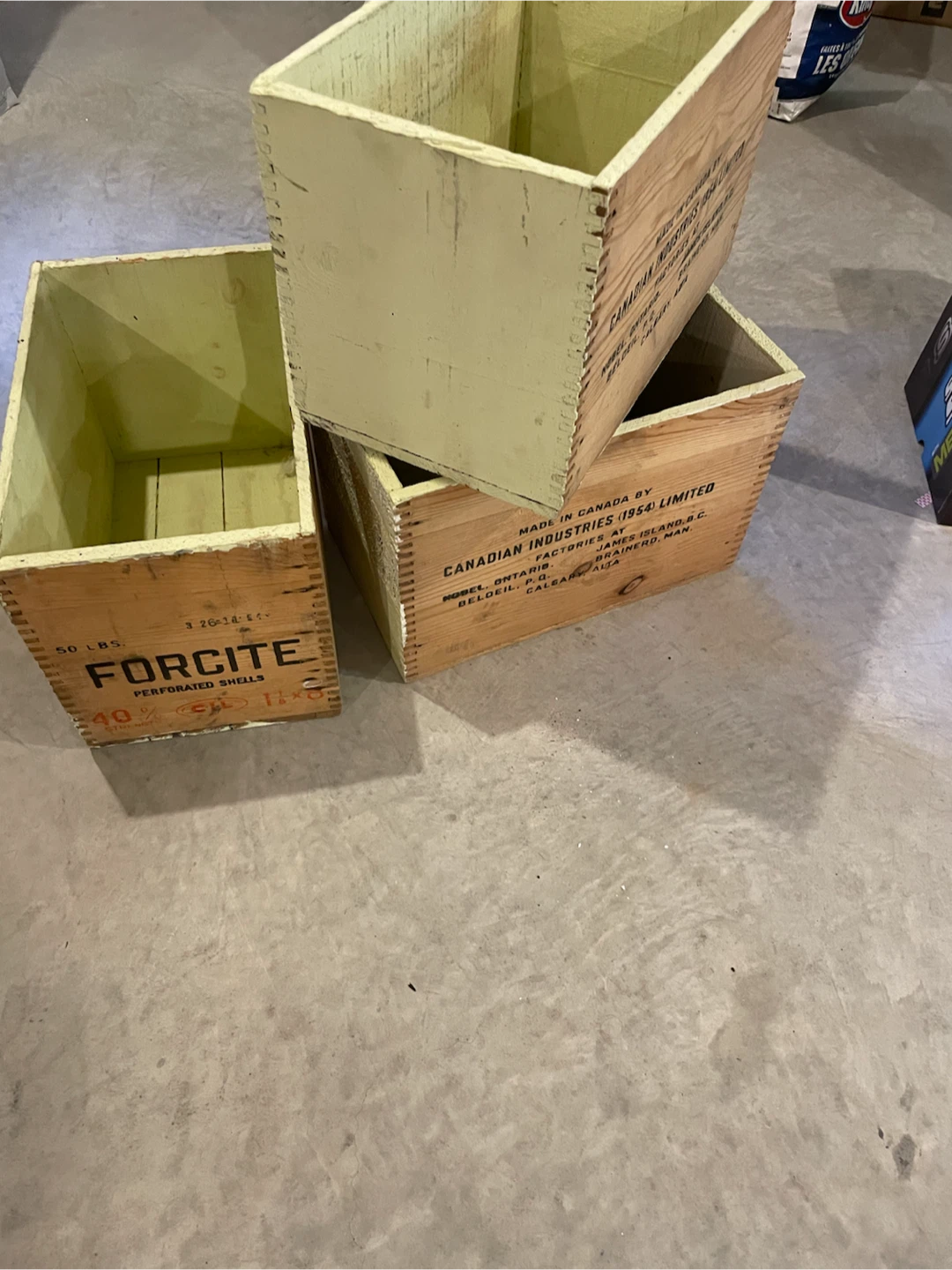 Vintage Wooden TNT Crates - photo 4