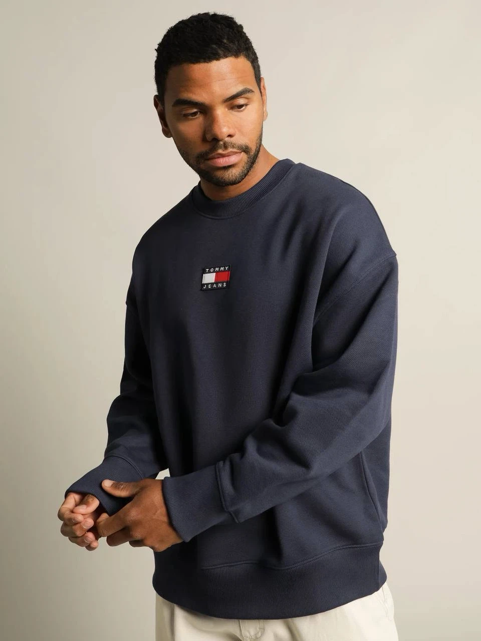 Fleece Sweatshirt in Navy, size M Tommy Hilfiger - photo 2