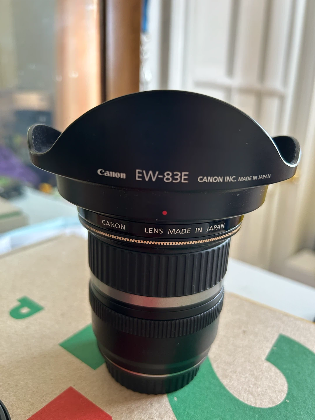 Canon EF-S 10-22mm f/3.5-4.5 Lens with EW-83E Hood
