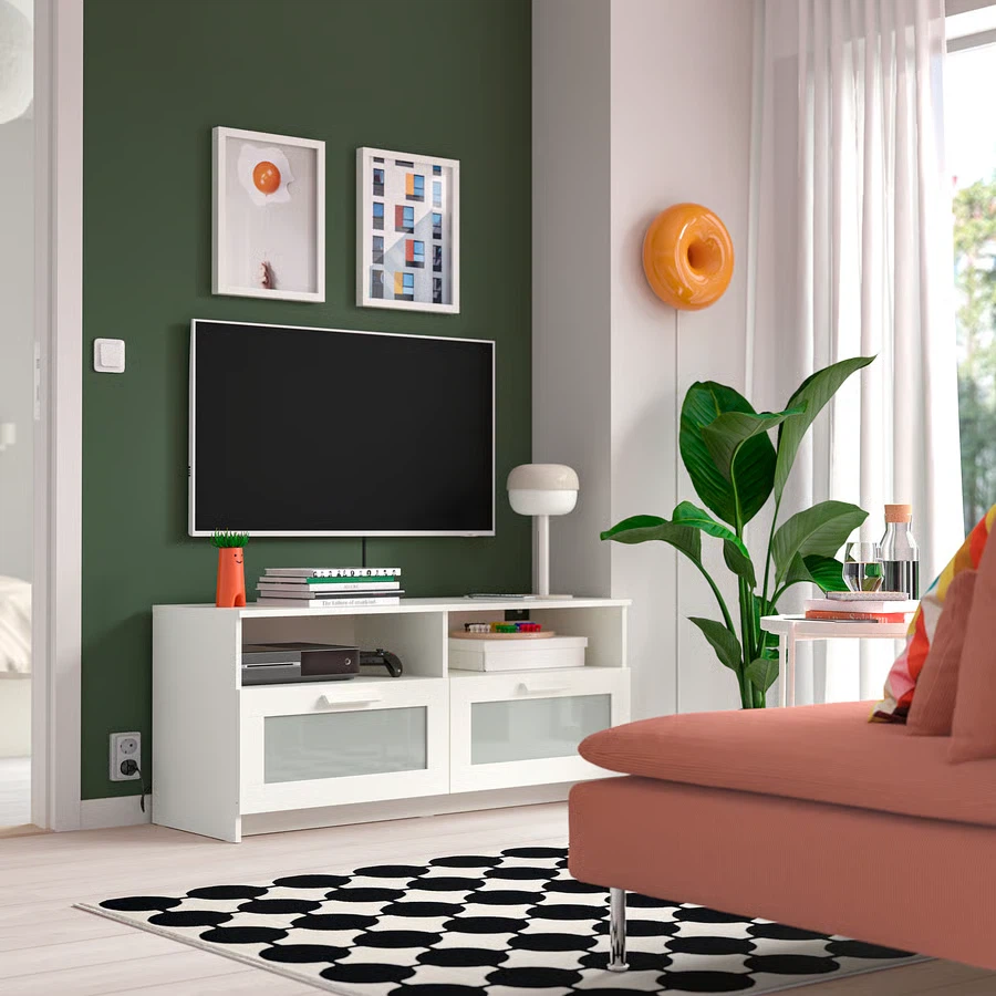 IKEA BRIMNES TV Bench White - photo 3