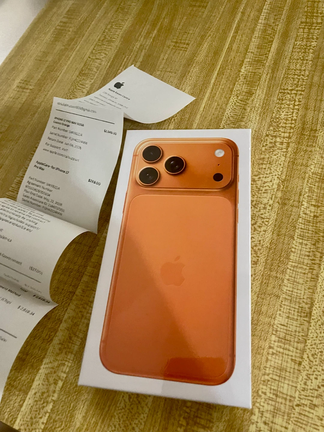 Apple iPhone 17 Pro Max Cosmic Orange 512GB - photo 4