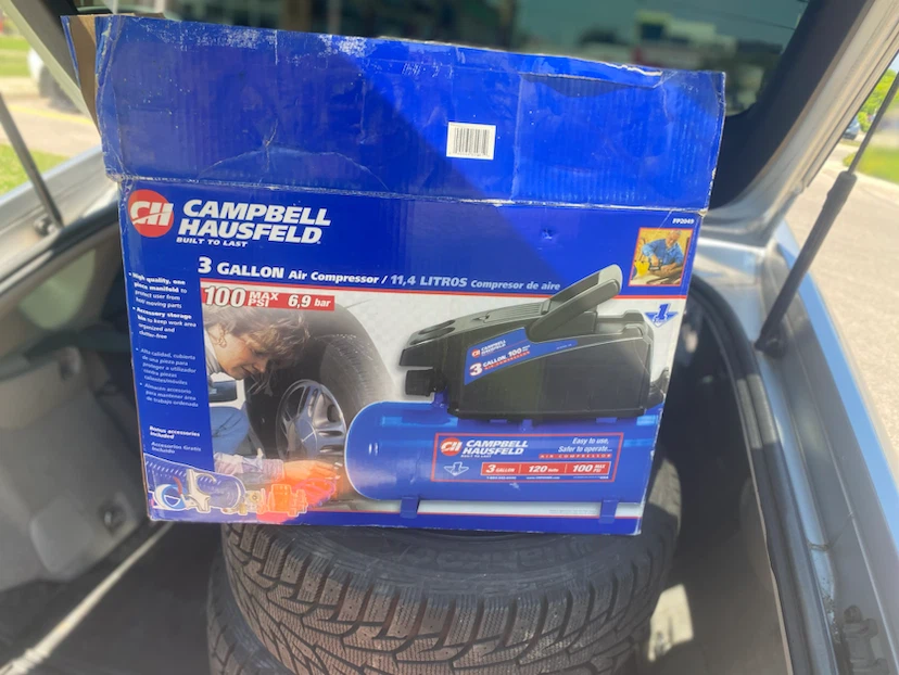 Campbell Hausfeld 3 Gallon Air Compressor - photo 5