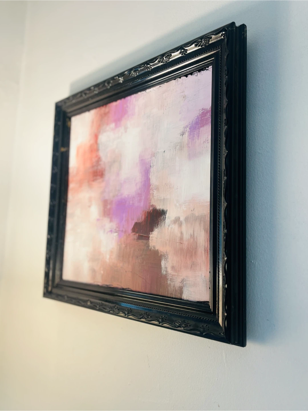 Framed Abstract Painting 19x19” - photo 2