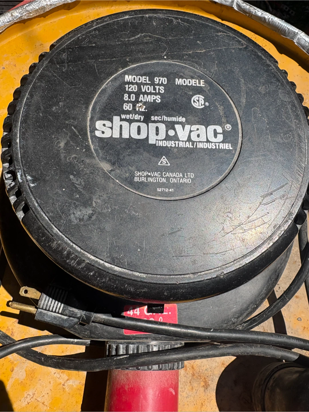 Shop-Vac Industrial Wet/Dry Vacuum, 44 Gal. - photo 2