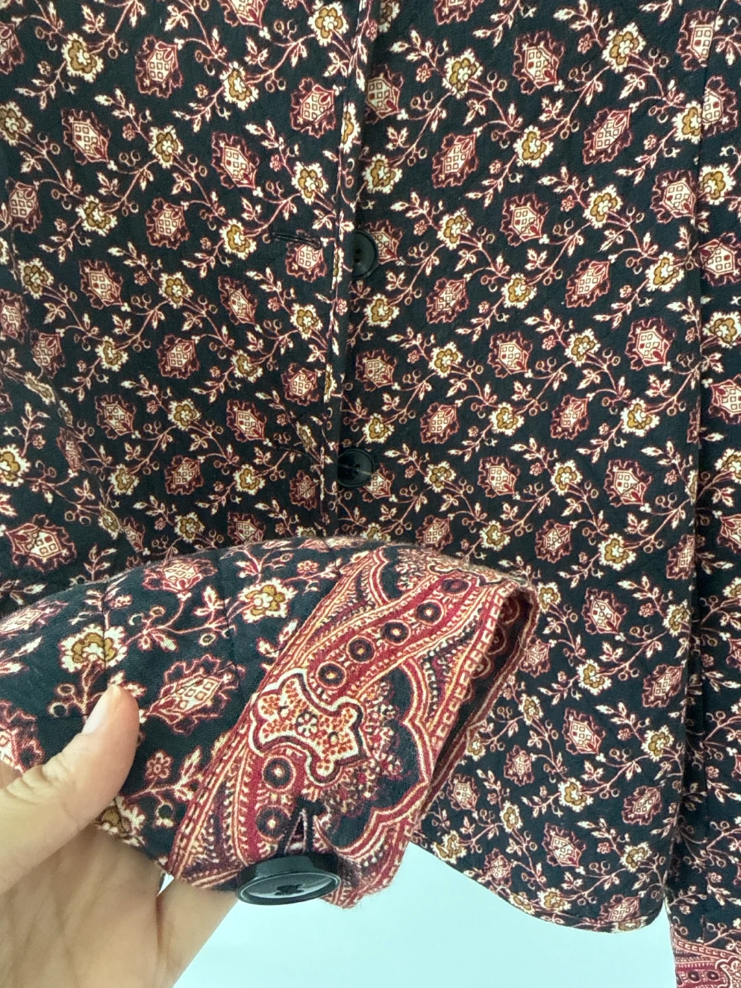 MNG Quilted Floral Jacket XS - photo 2