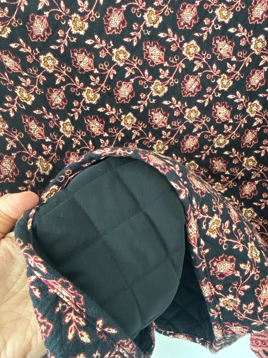 MNG Quilted Floral Jacket XS - photo 5