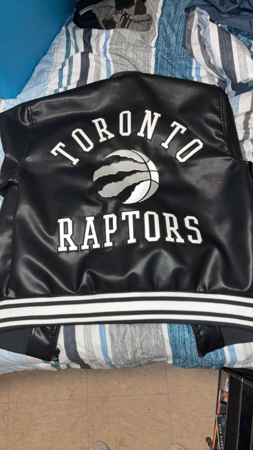 Toronto raptors varsity basketball jacket - photo 2