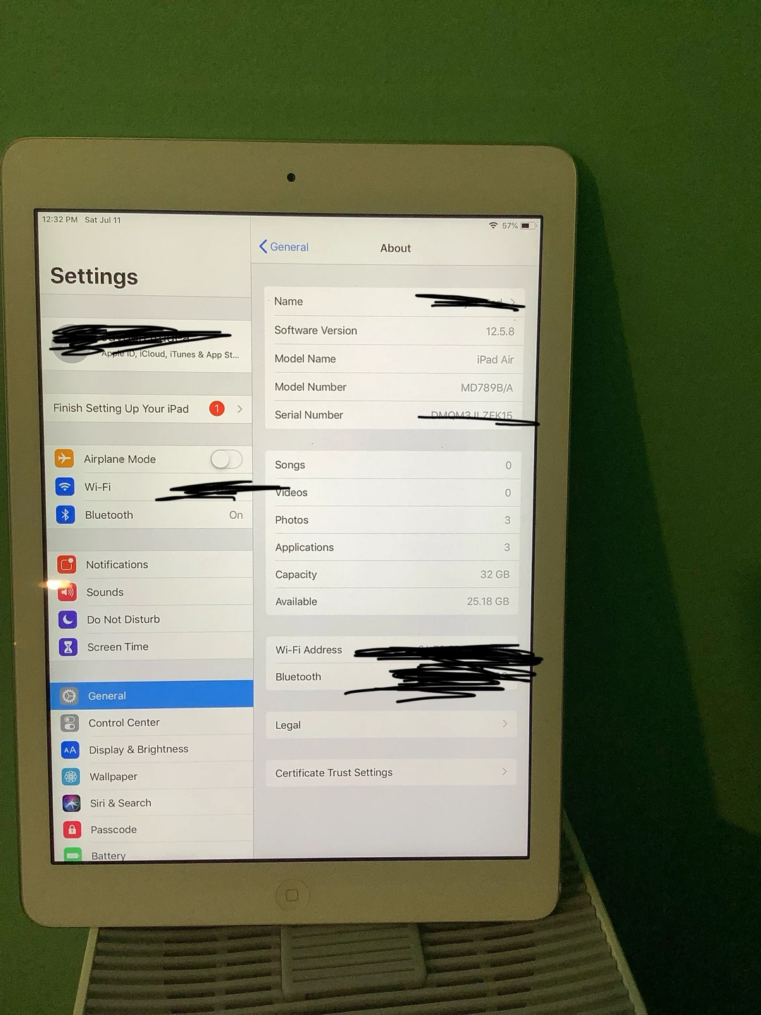 Apple iPad Air - 32 GB - Silver - photo 3