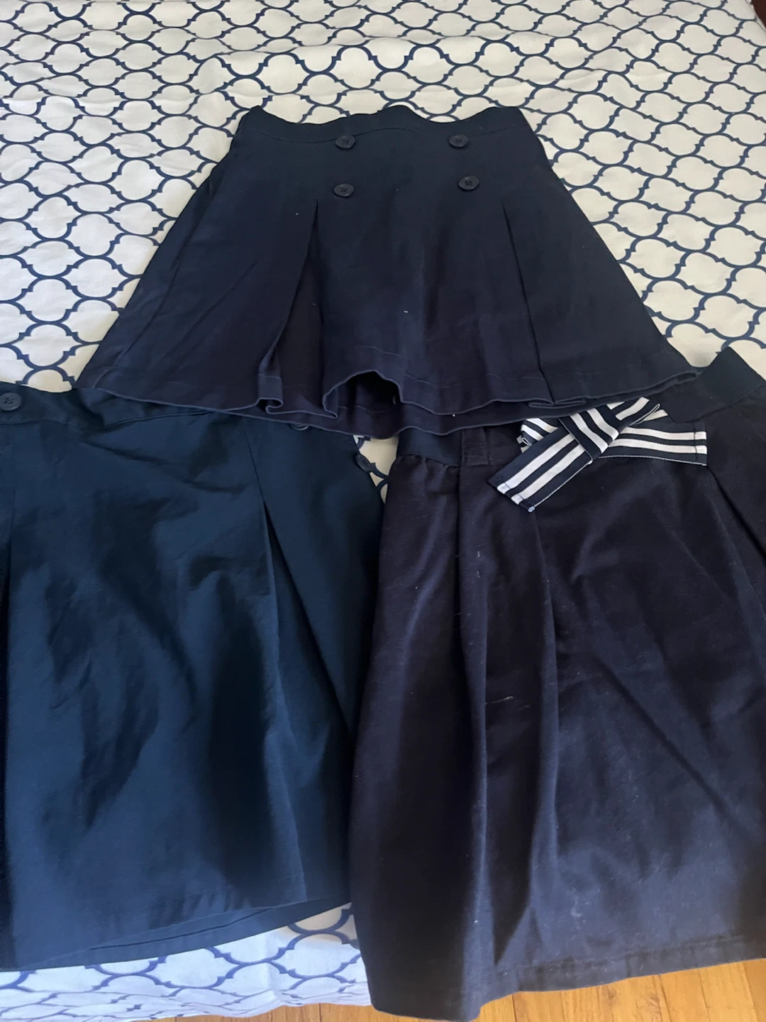 Navy Blue School Uniform Dresses & skorts-$4 each - photo 3