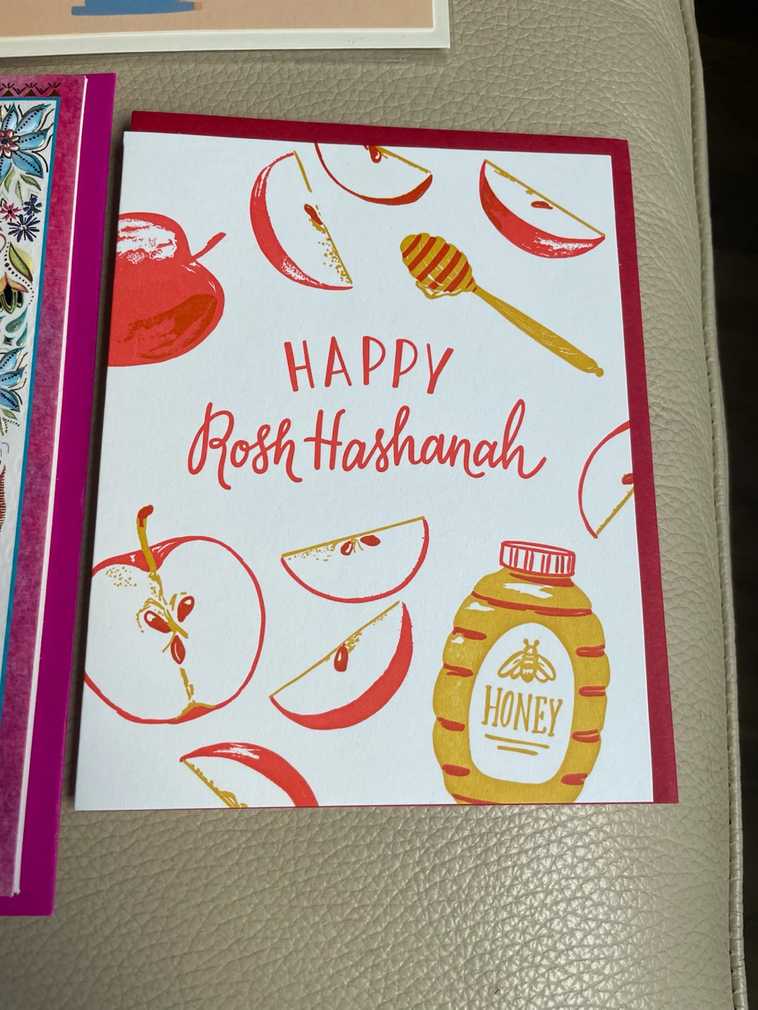 Set of 10 assorted Judaica  Holiday Cards - photo 4