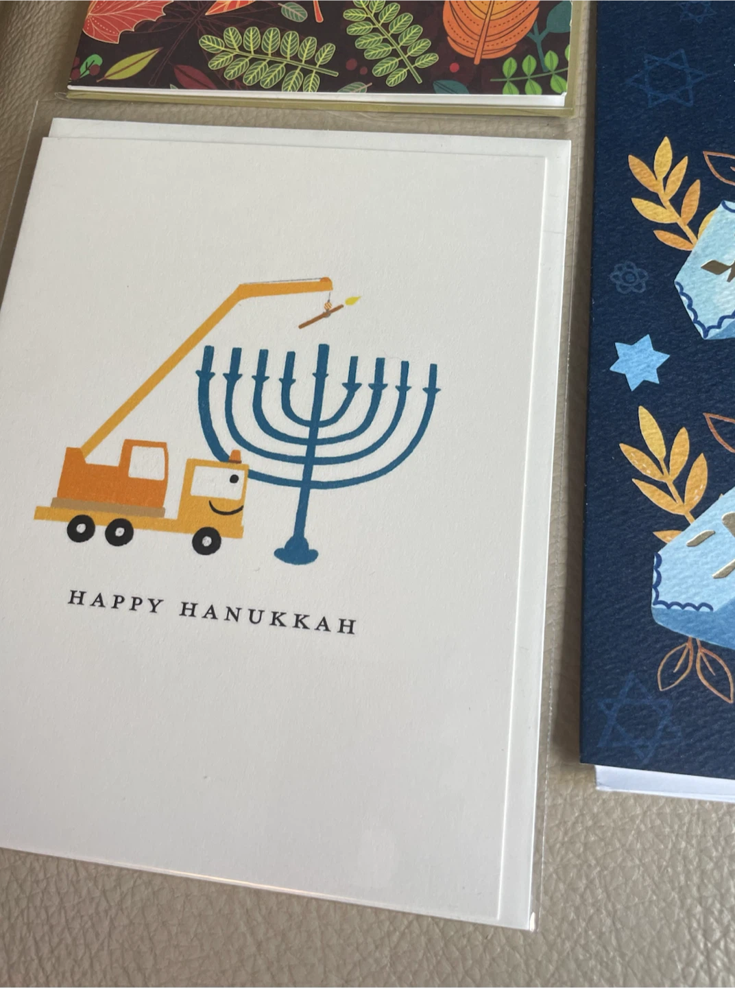 Set of 10 assorted Judaica  Holiday Cards - photo 5