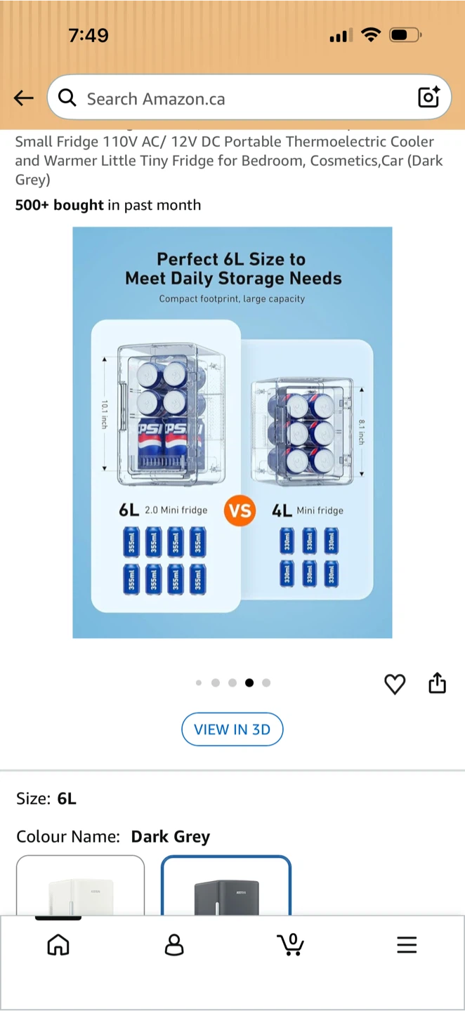 AstroAI 6L Mini Fridge - photo 4
