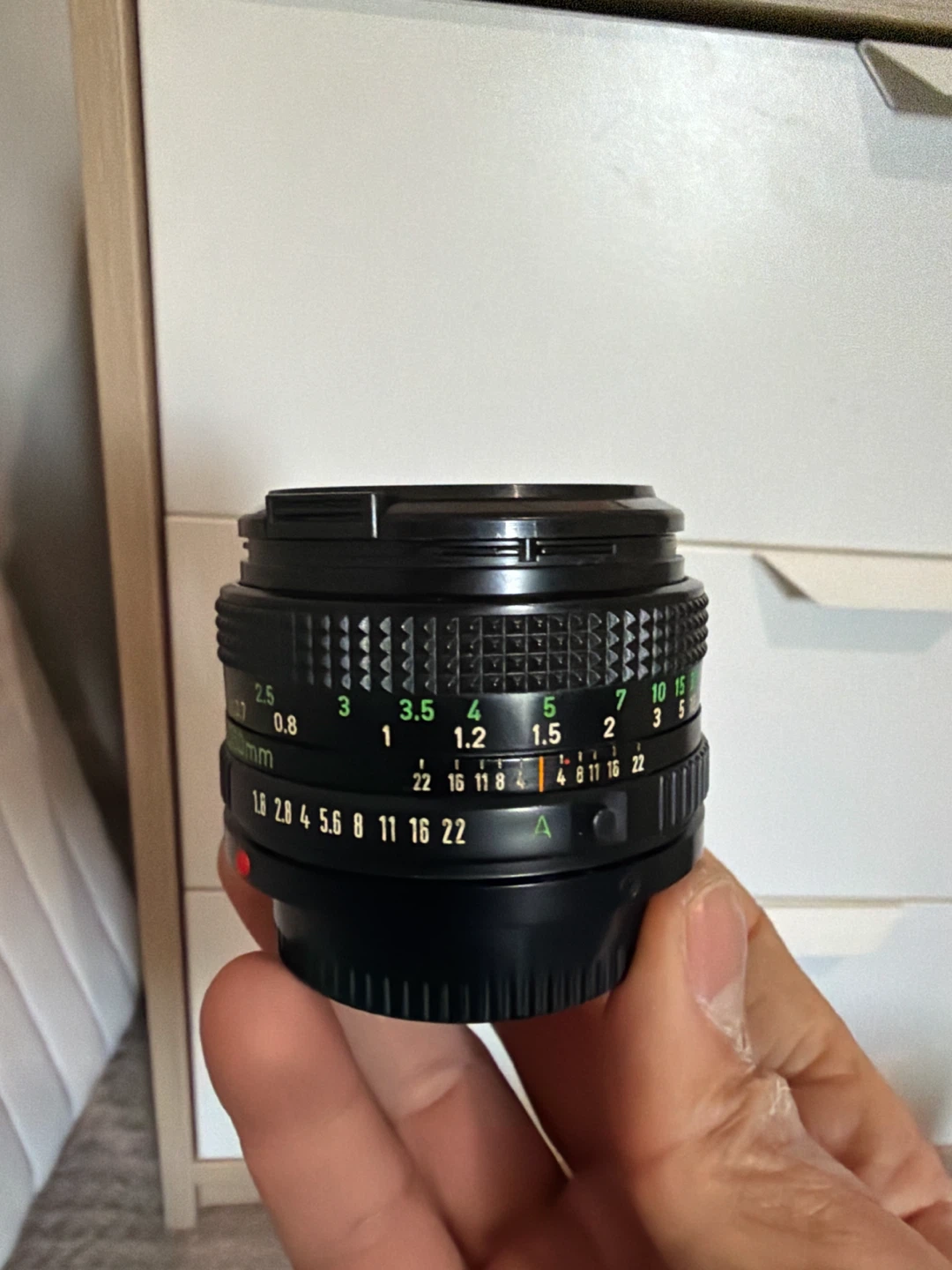 Canon FD 50mm f/1.8 Lens