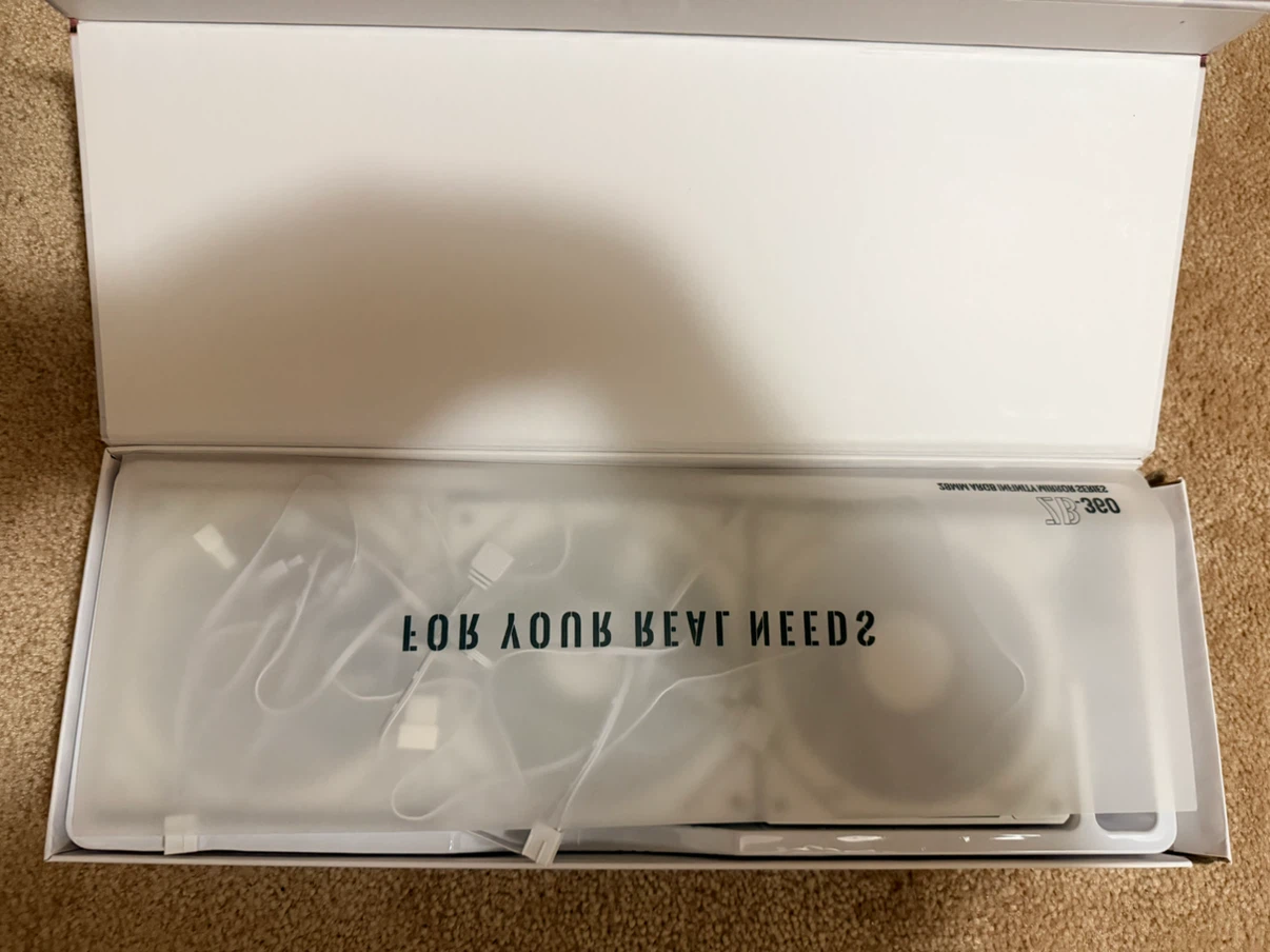 3 White ARGB PC Fans - photo 2