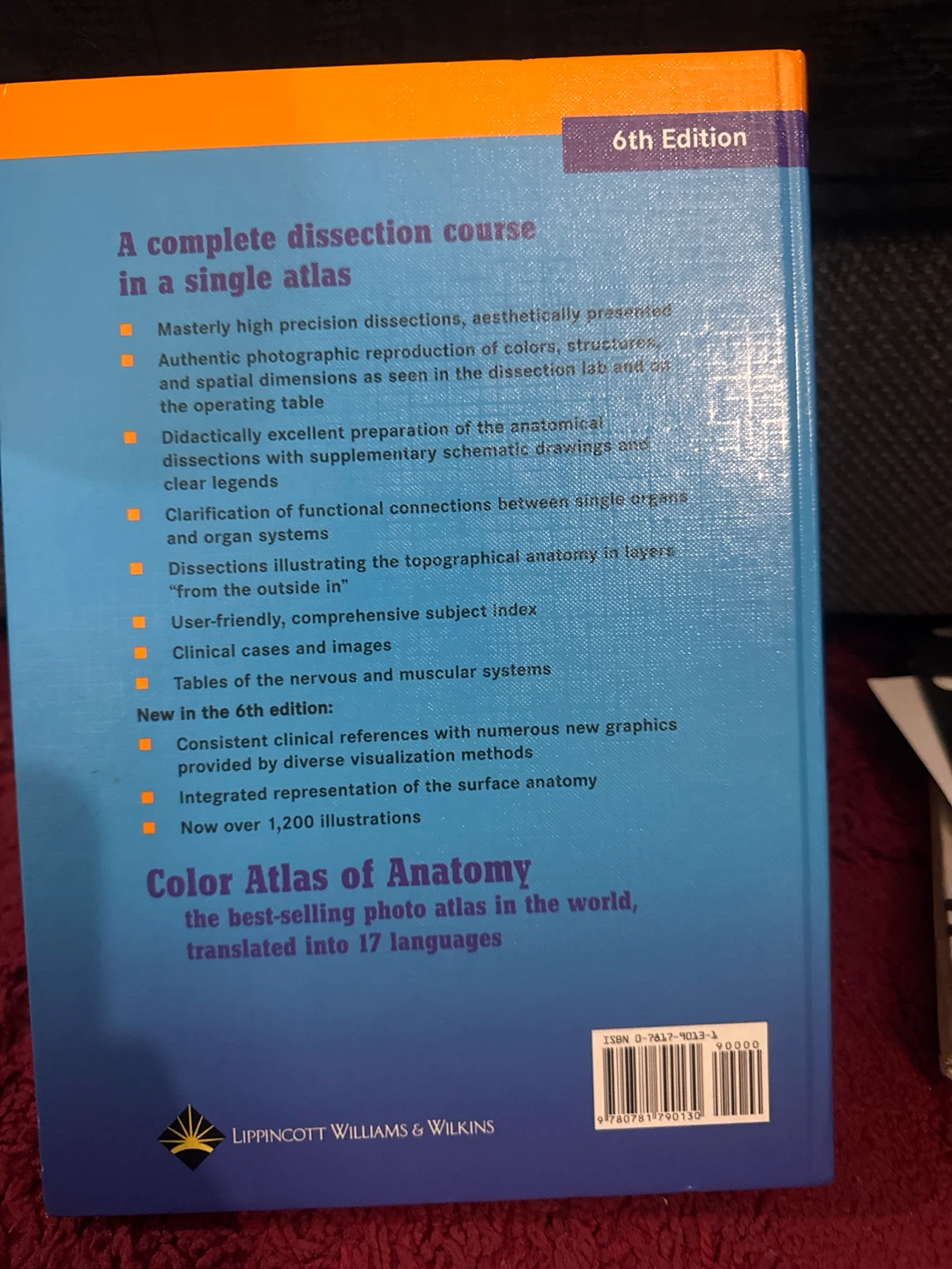 Color Atlas of Anatomy 6th Edition - photo 2