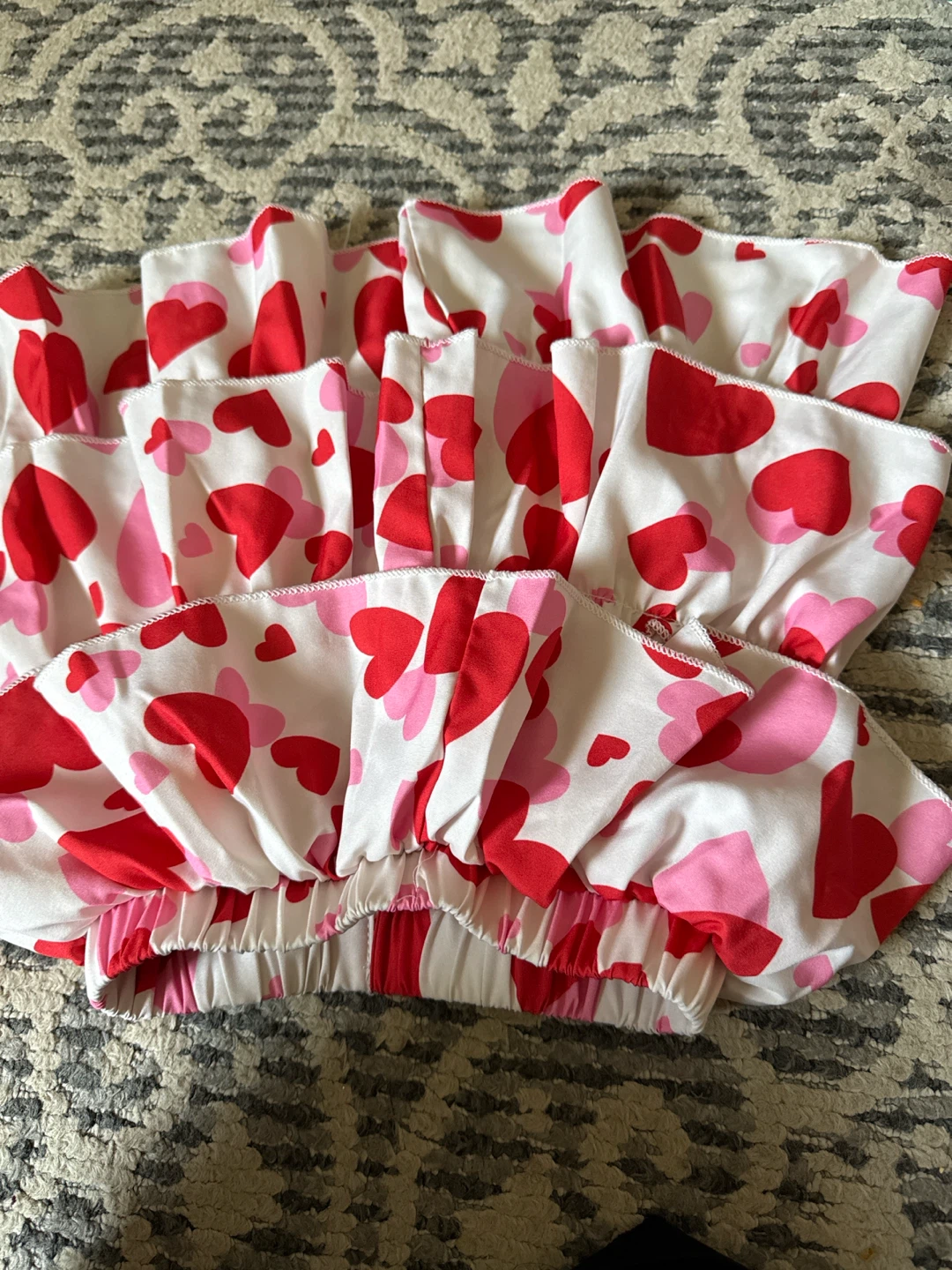 Kids Tiered Heart Skirt 5 year old - photo 2