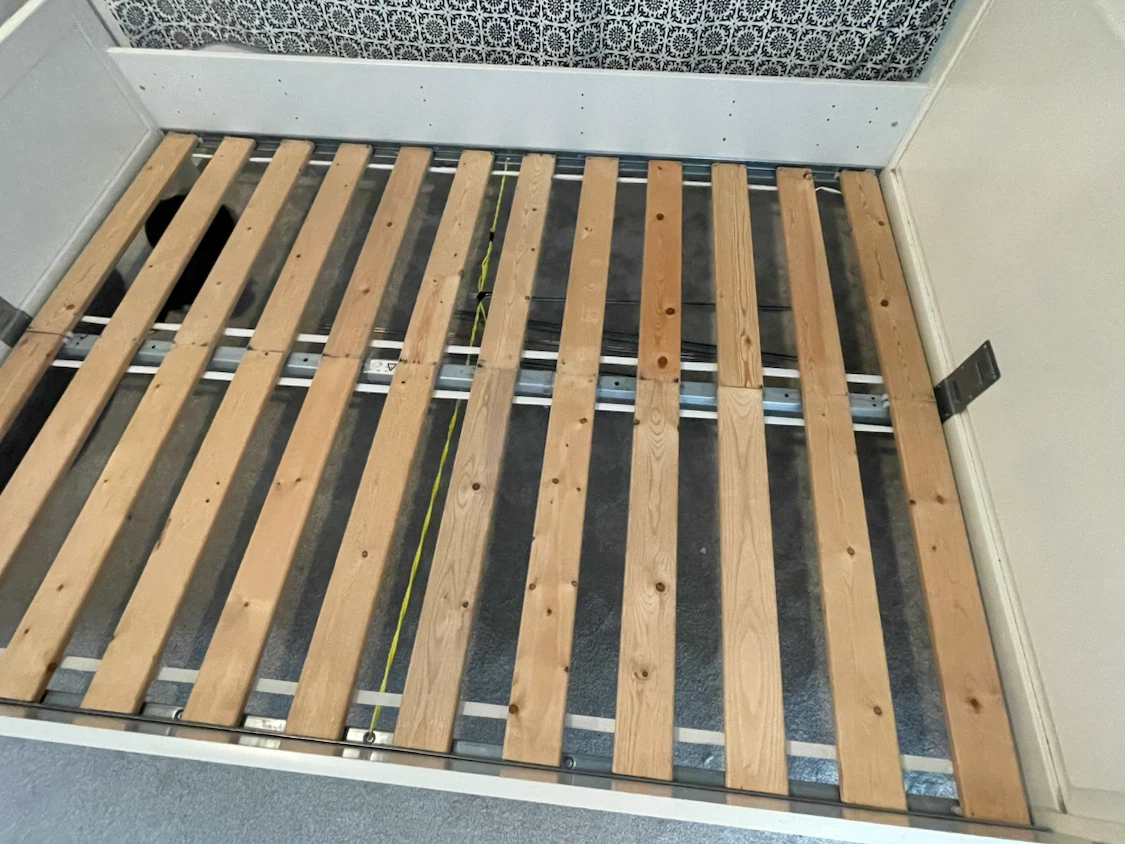 Hemnes Ikea Double White Bed Frame - photo 3