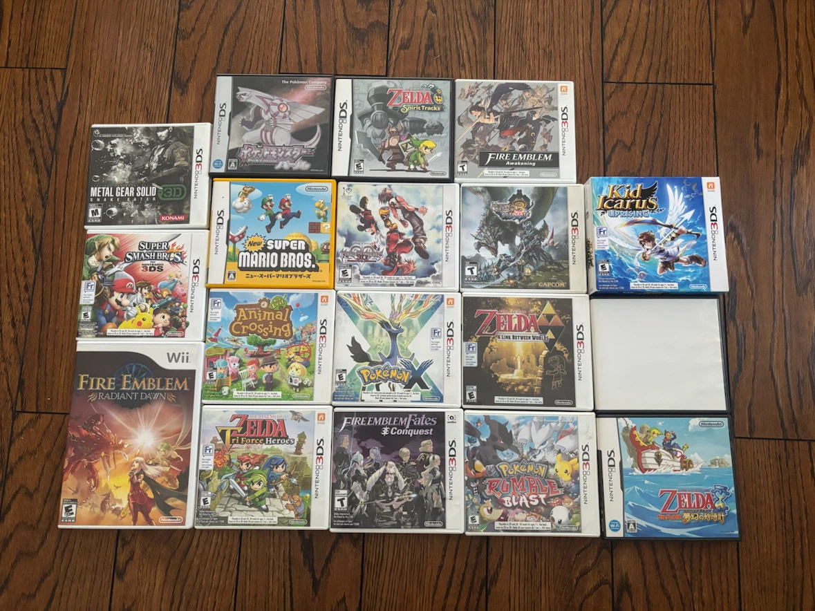 Nintendo DS/3DS/Wii game lot