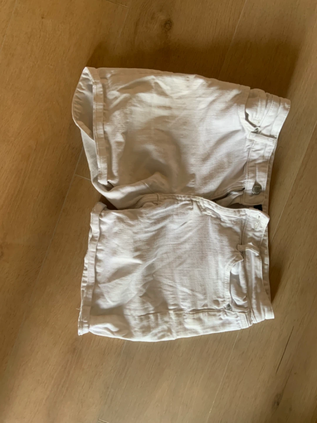 White denim shorts - photo 3