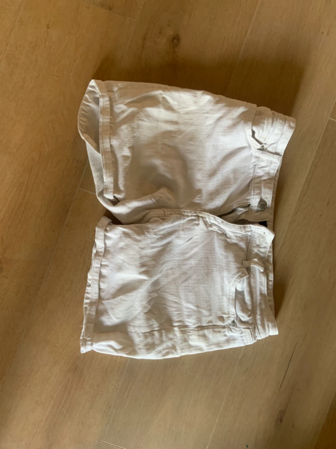 White denim shorts - photo 2