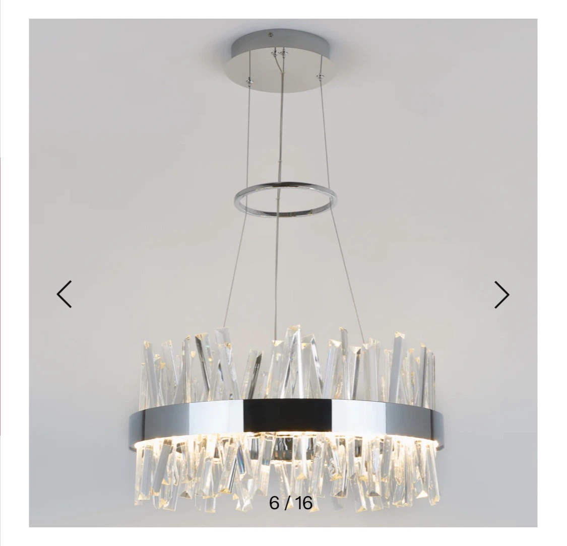 21” chandelier by Artika