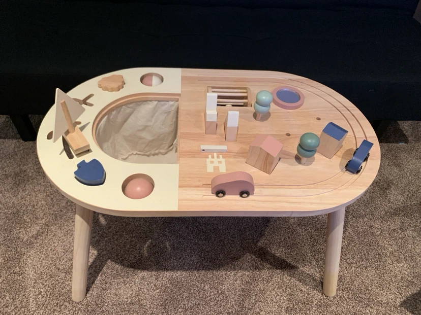 Coco Village Wooden Activity Table for Kids - photo 2