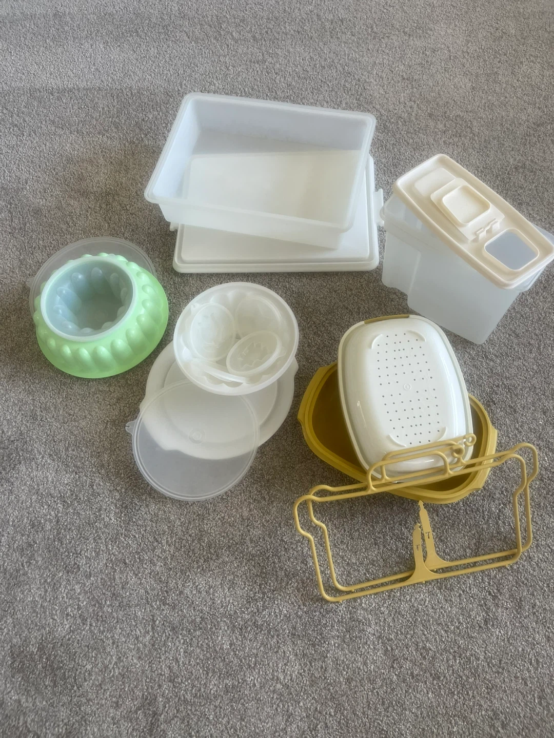 Assorted TUPPERWARE Food Storage Containers and Kitchenware