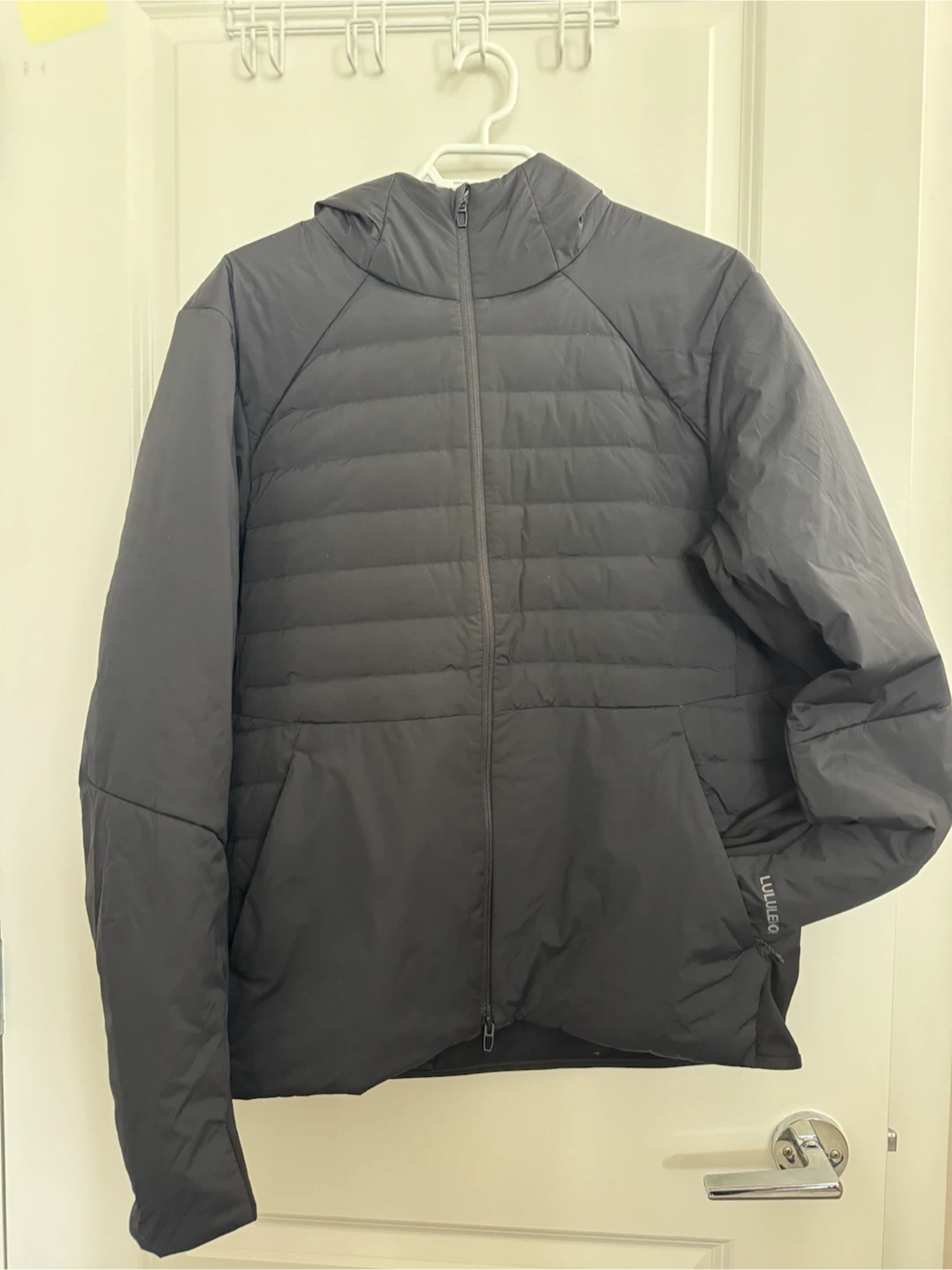 Lululemon down for it all hoody jacket - men’s L Black - photo 2