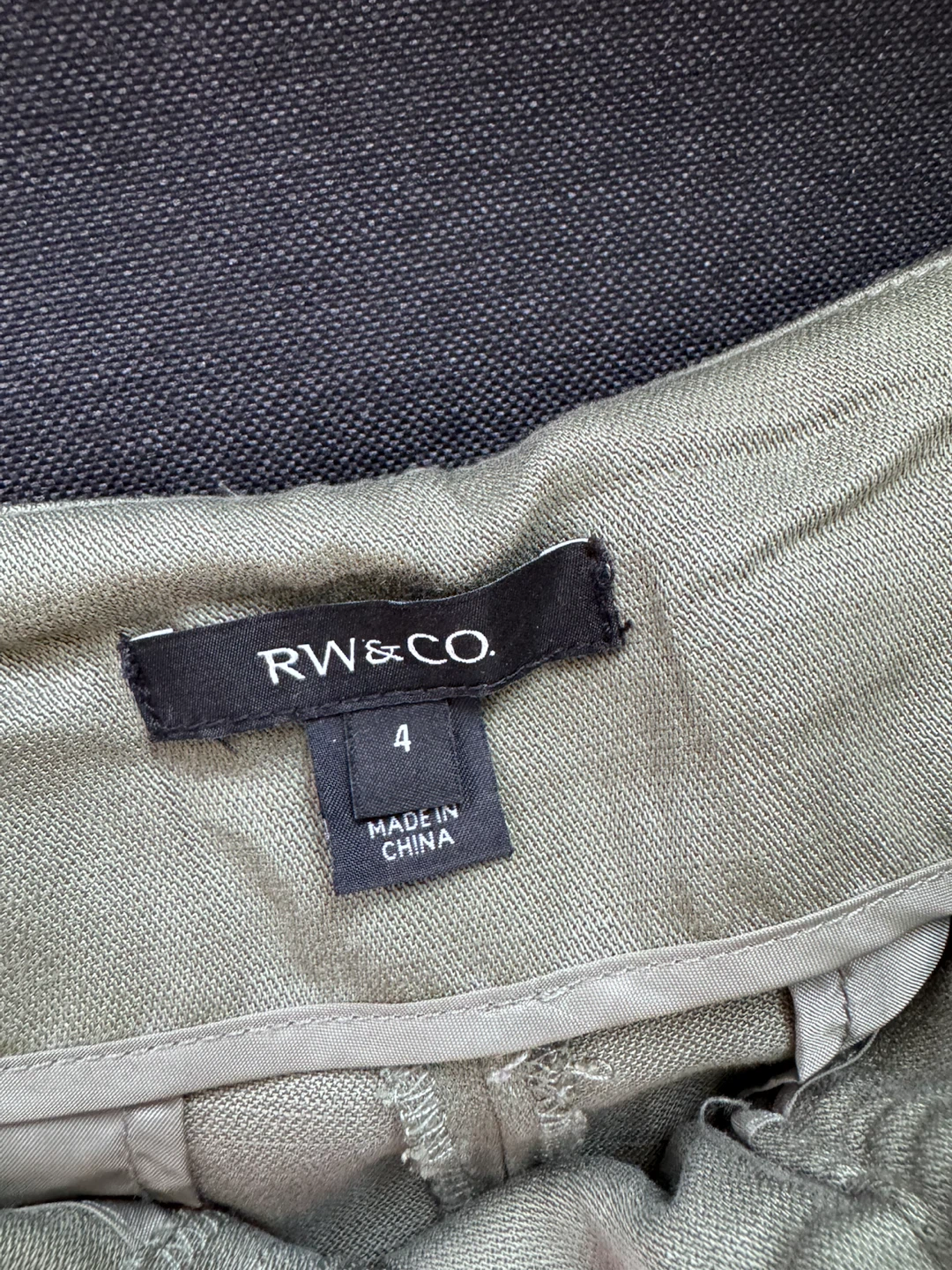 RW&CO. Linen Blend Pants Size 4 - photo 2