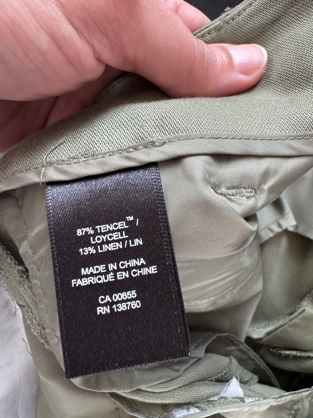 RW&CO. Linen Blend Pants Size 4 - photo 4