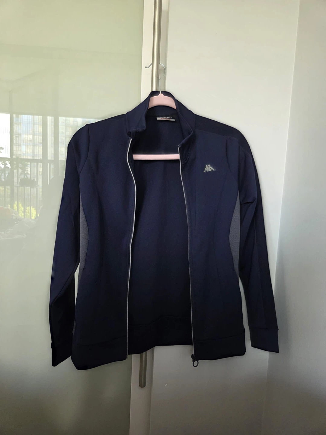 Kappa Track Jacket - Navy/Grey