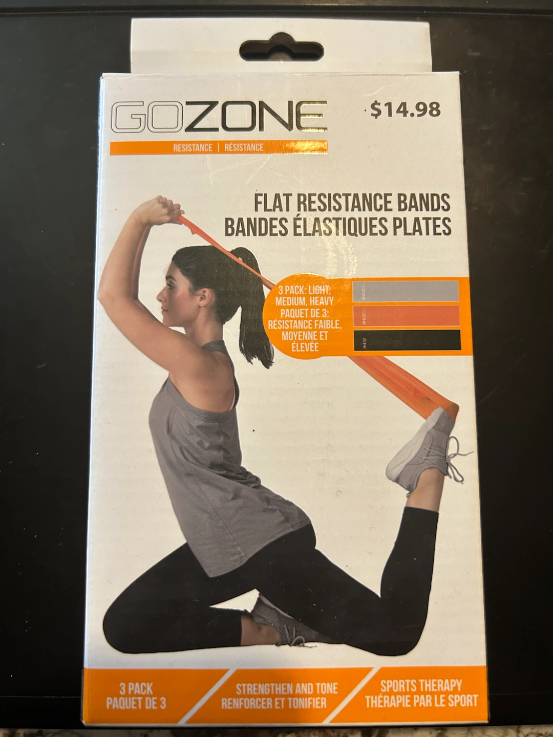 GOZONE Flat Resistance Bands 3 Pack