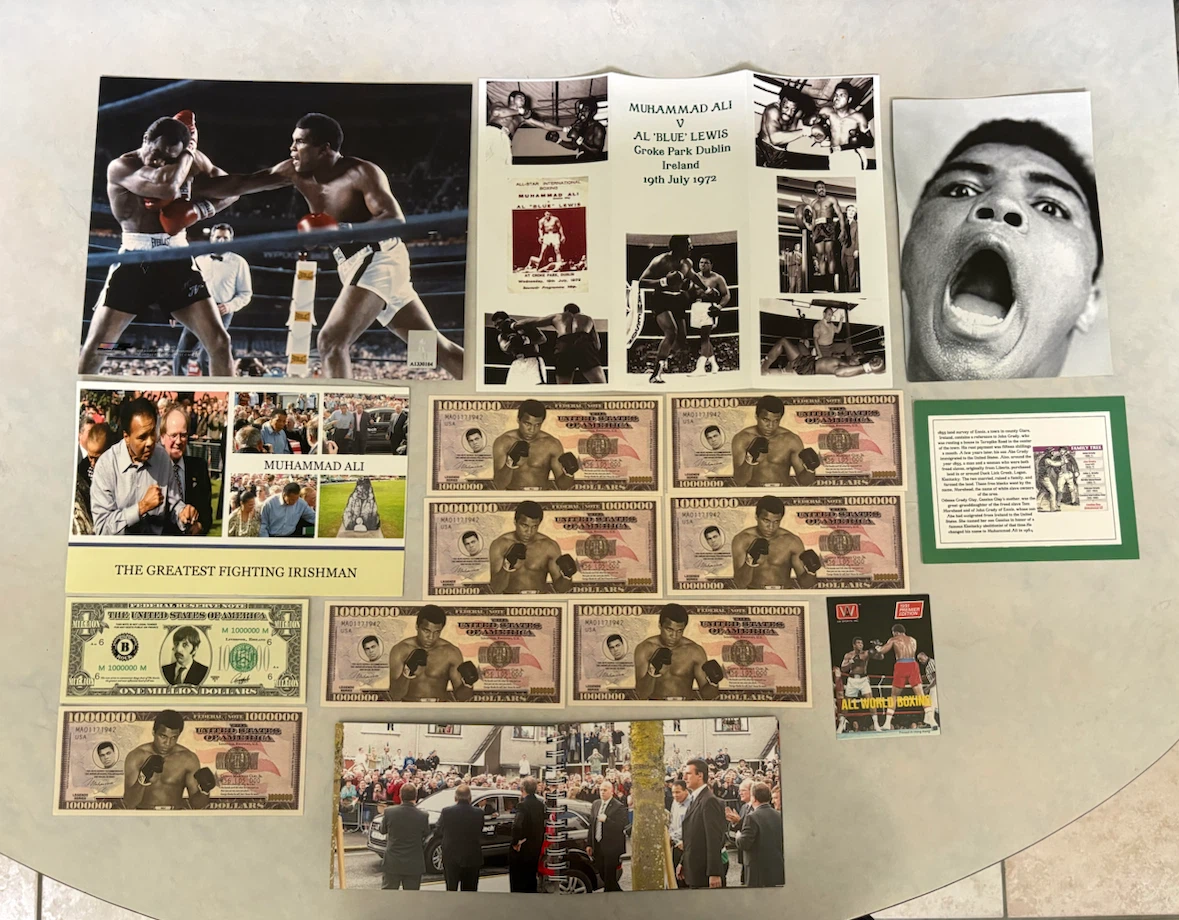 Muhammad Ali Photo Memorabilia Lot