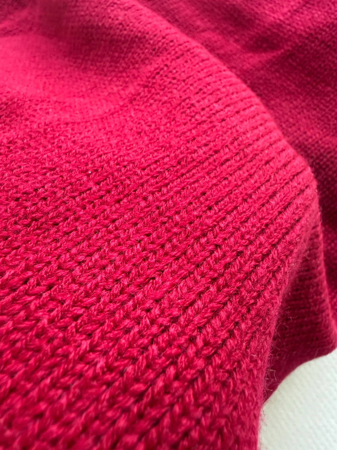 ZAAK Red Floral Knit Sweater Vest - photo 4