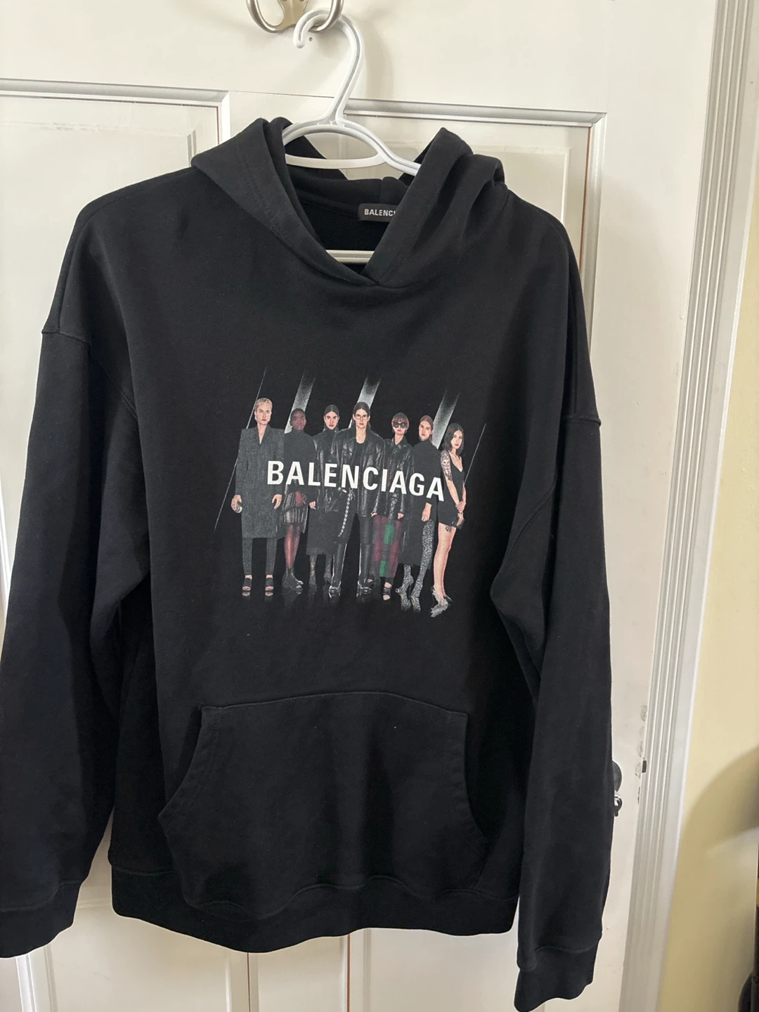 Balenciaga Black Hoodie Size M