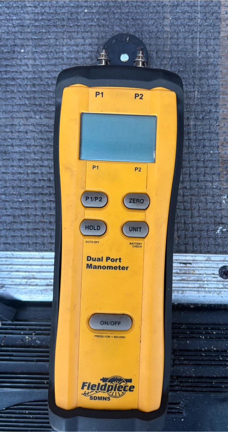 Fieldpiece SDMN5 Dual Port Manometer - photo 2