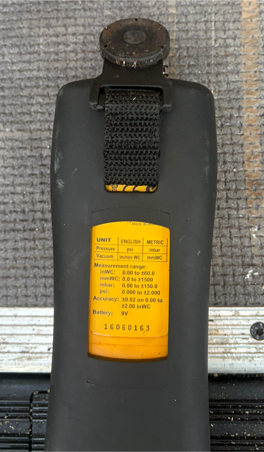 Fieldpiece SDMN5 Dual Port Manometer - photo 3