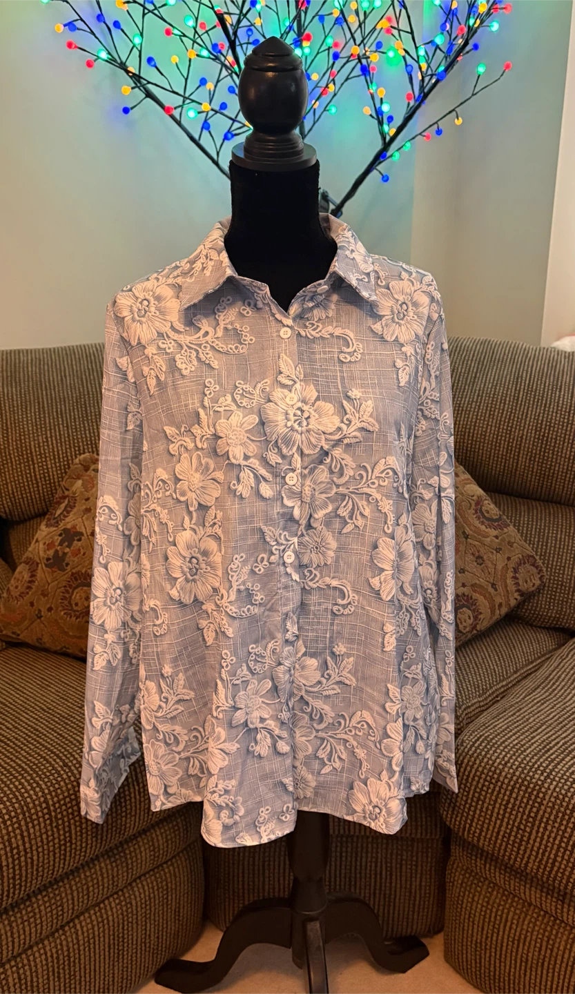 ✨✨Women's Floral Button-Up Shirt