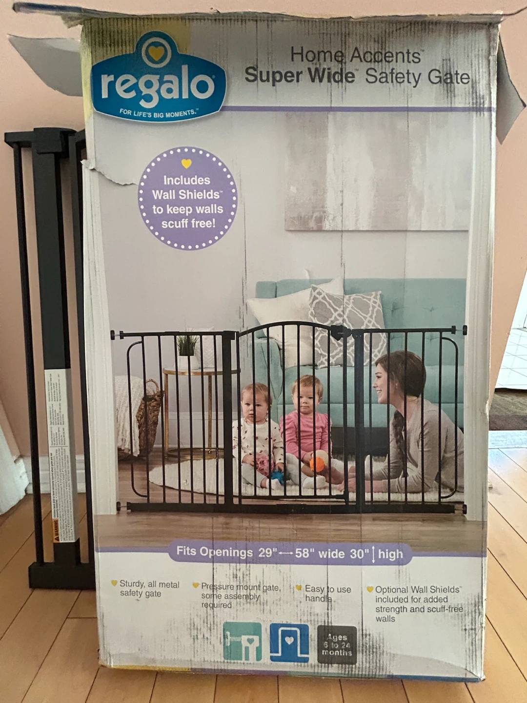 Regalo Home Accents Super Wide Safety Gate