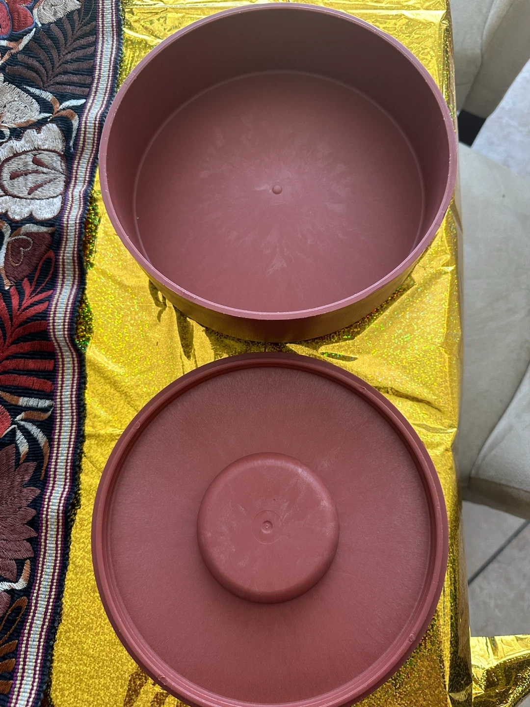 Tortilla / Arepa Round Plastic Warmer / Confained - photo 2