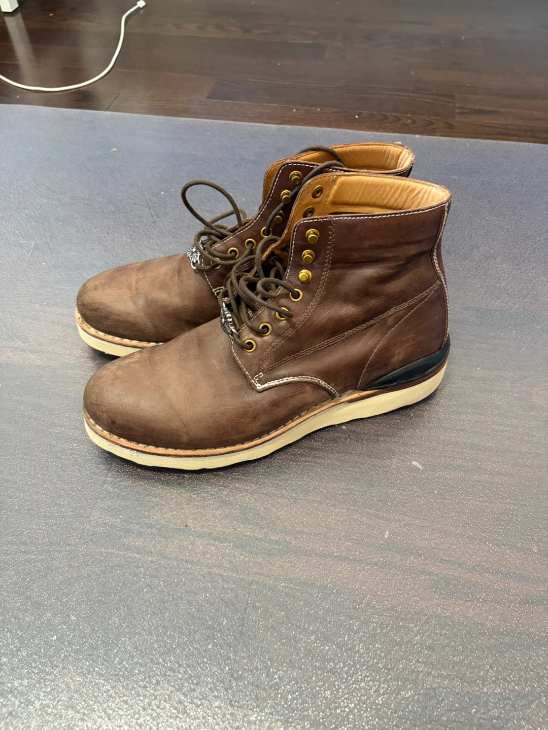 Visvim Virgil Boots Horsehide Size 10 - photo 3