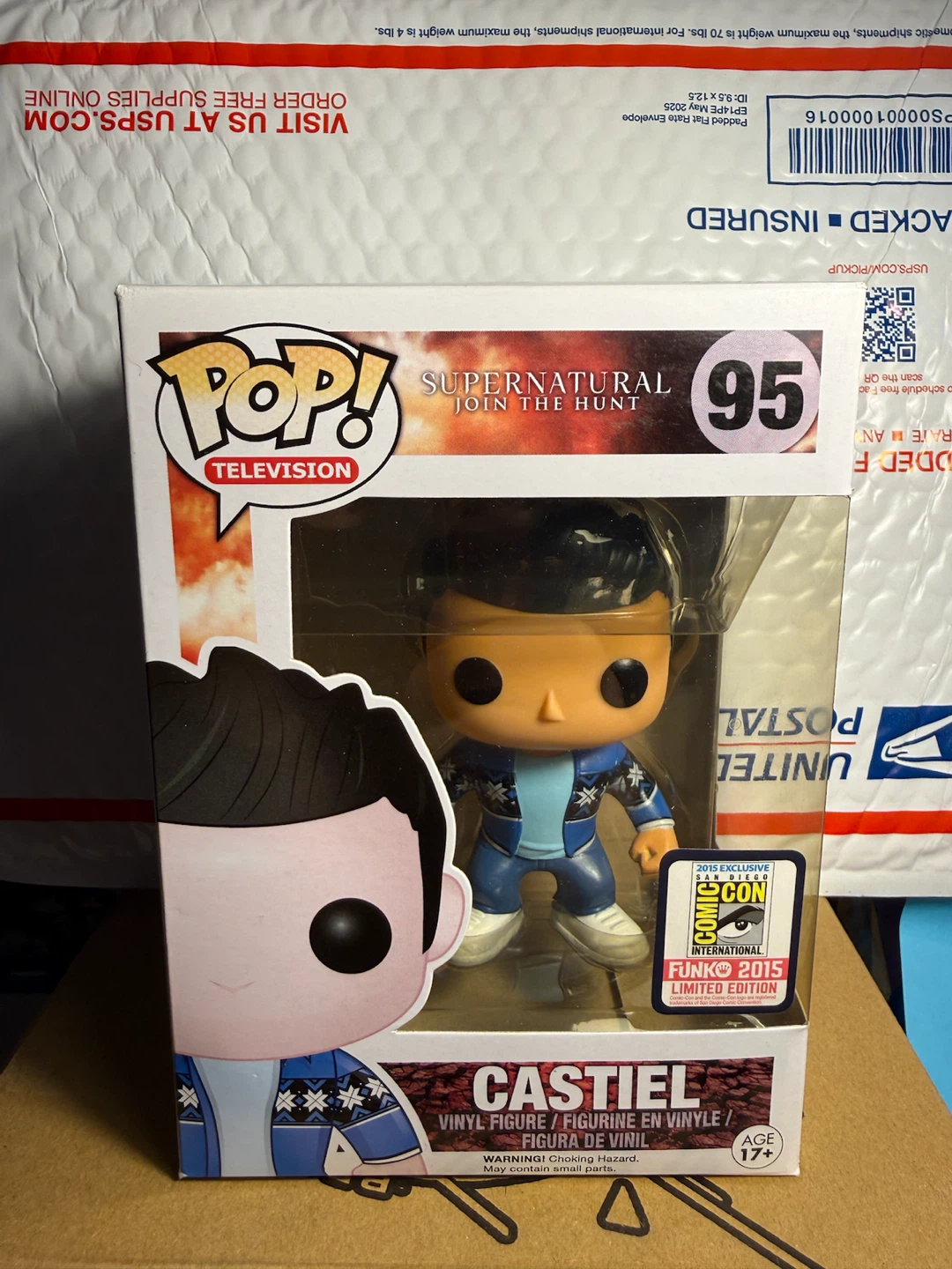 Funko Pop! Castiel 95 Supernatural Vinyl Figure