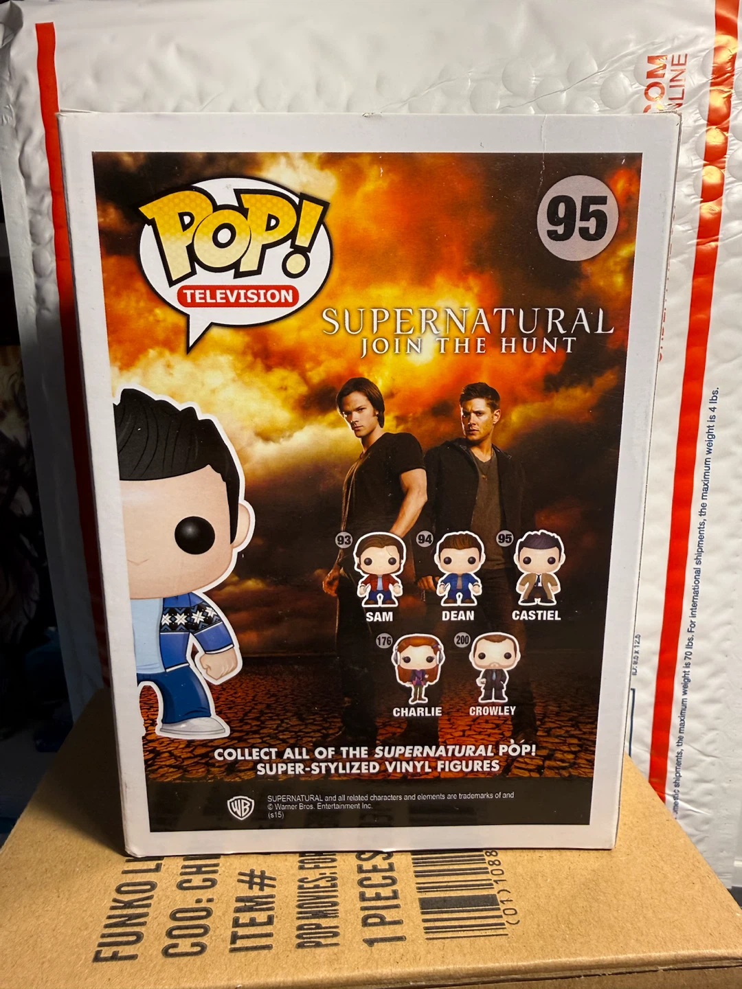 Funko Pop! Castiel 95 Supernatural Vinyl Figure - photo 3